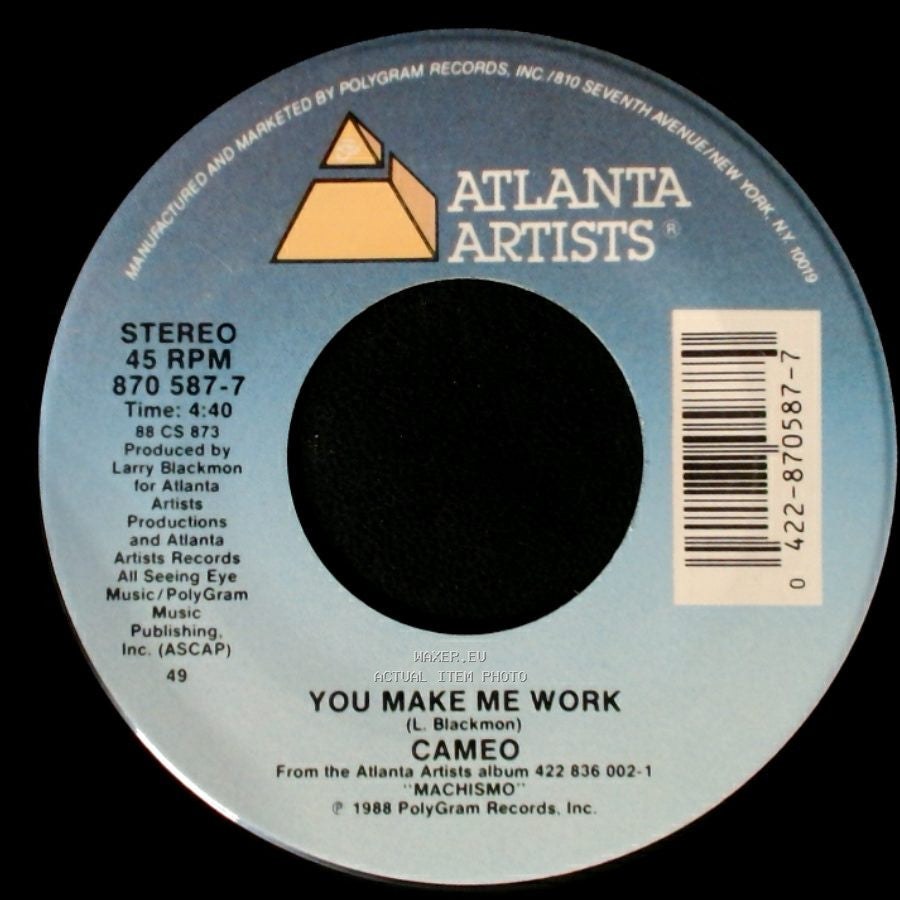 Cameo - Dkwig / You Make Me Work side B