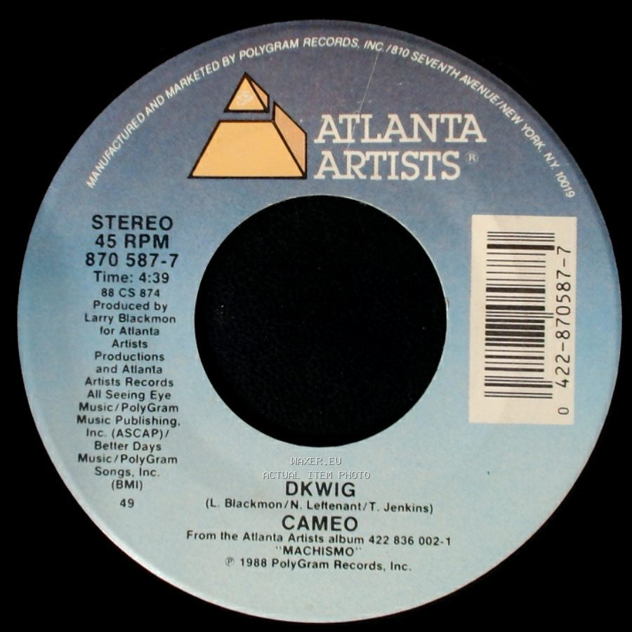 Cameo - Dkwig / You Make Me Work side A