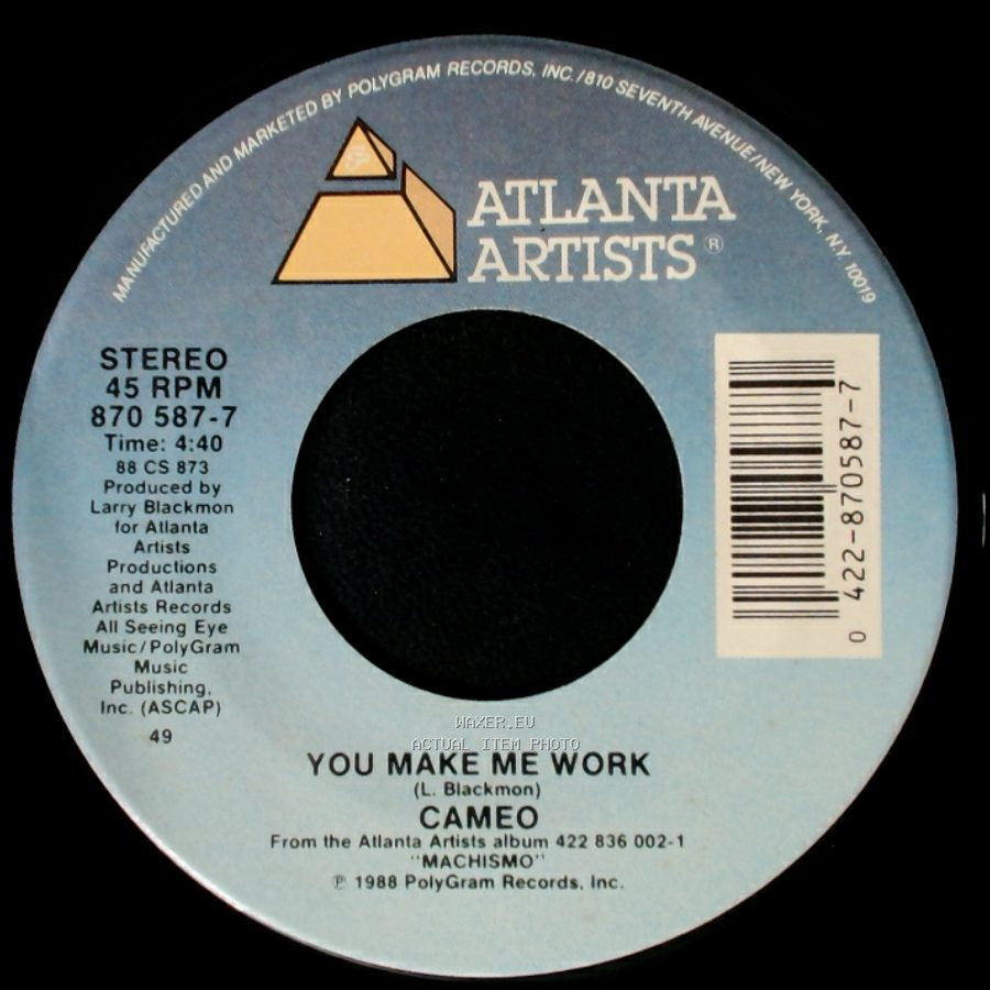 Cameo - Dkwig / You Make Me Work side B