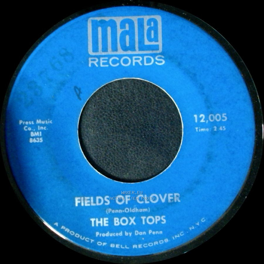 The Box Tops - Choo Choo Train / Fields Of Clover side B
