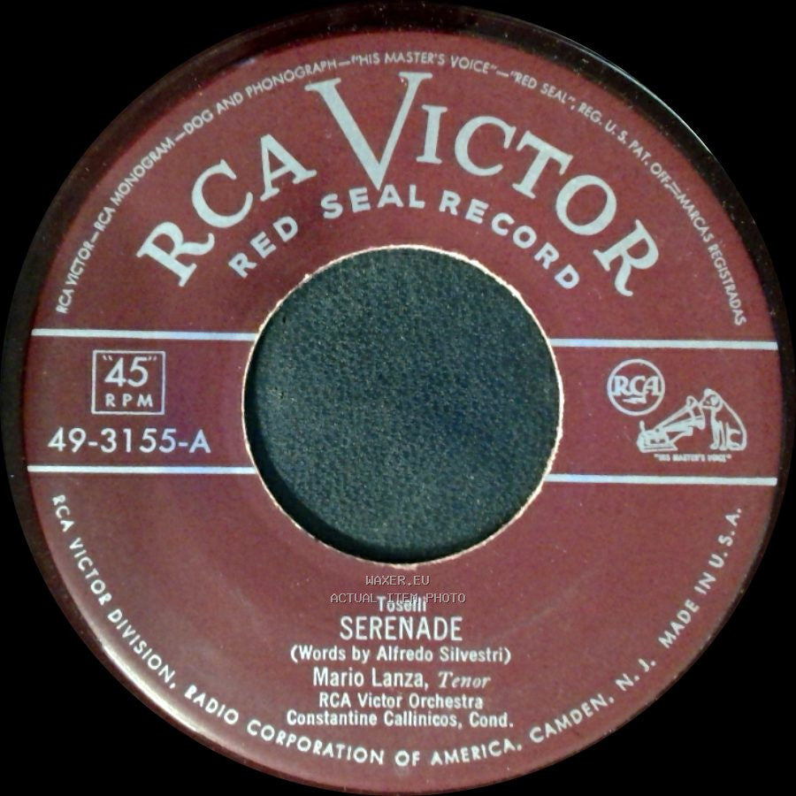 Mario Lanza - Serenade / Serenade side B