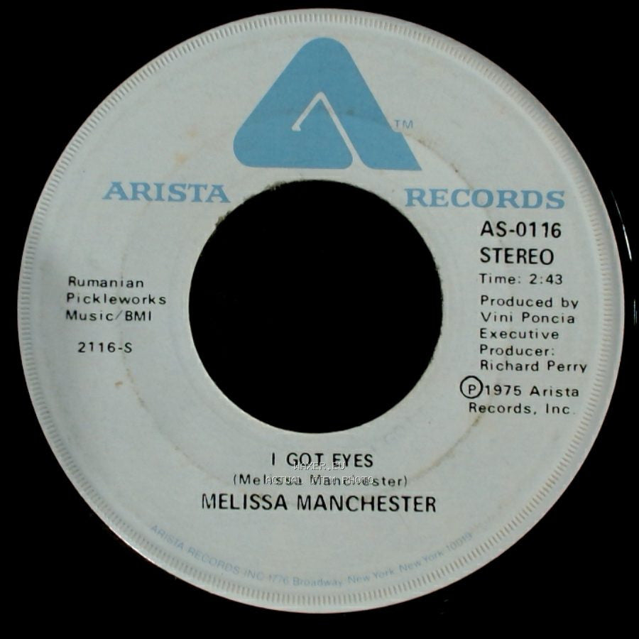 Melissa Manchester - I Got Eyes / Midnight Blue side A