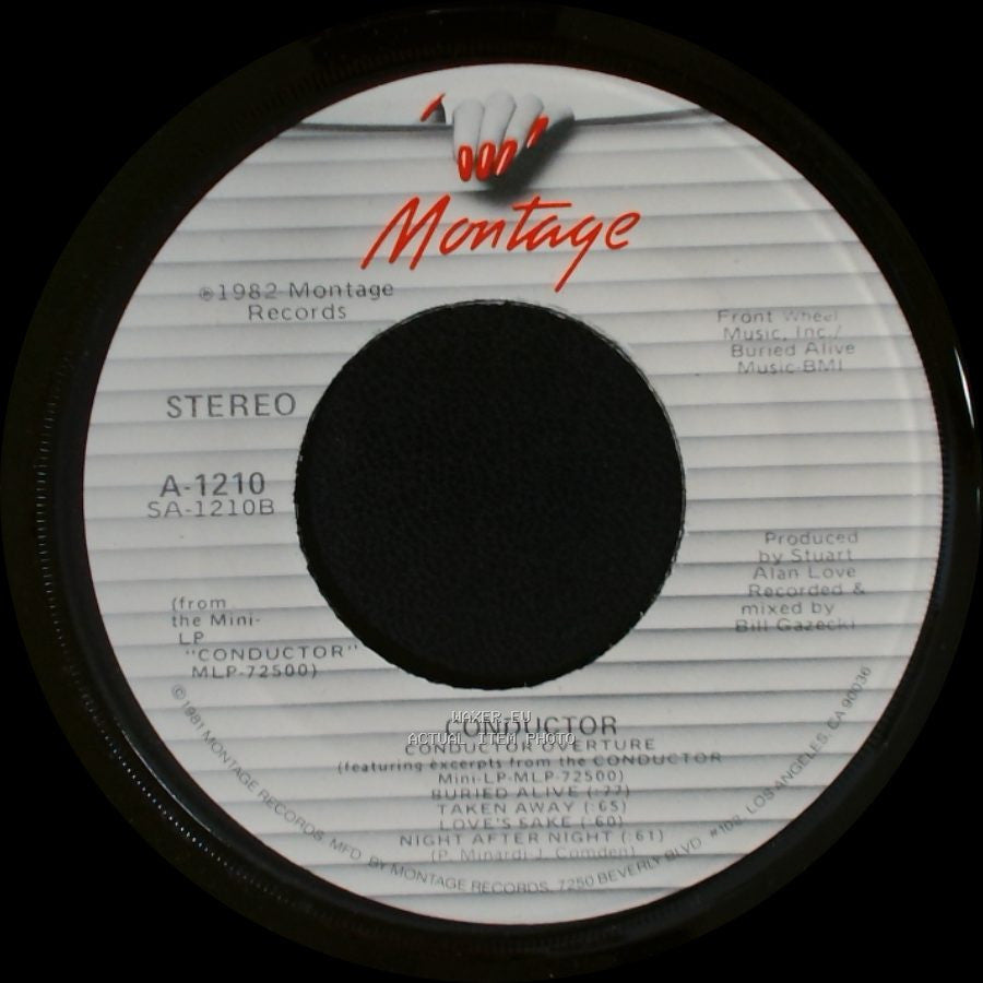 Unknown Artist - Conductor / Conductor Voice On The Radio side A