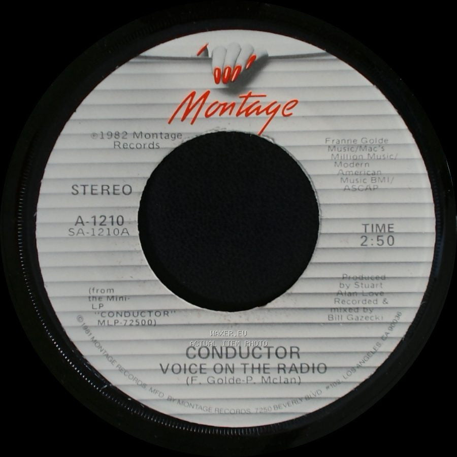 Unknown Artist - Conductor / Conductor Voice On The Radio side B