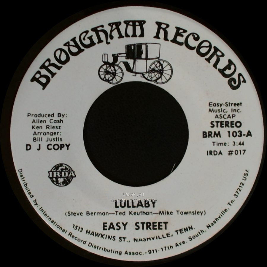Easy Street - Lullaby / Lullaby side B