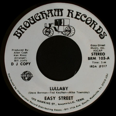 Easy Street - Lullaby / Lullaby side B