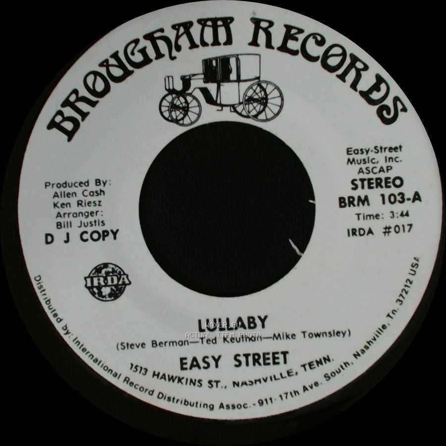 Easy Street - Lullaby / Lullaby side A