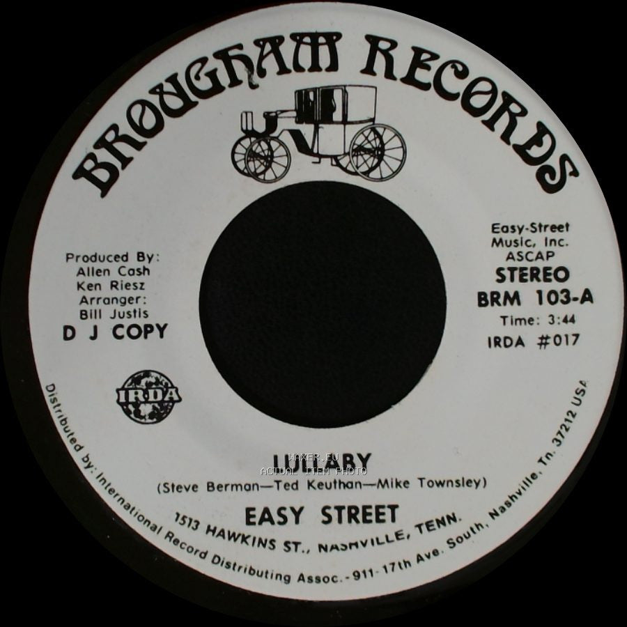 Easy Street - Lullaby / Lullaby side B