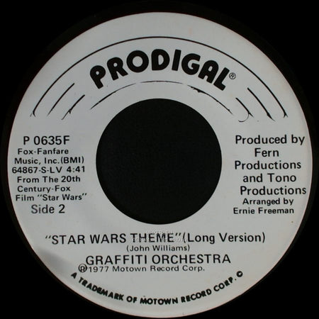 Graffiti Orchestra - Star Wars Theme / Star Wars Theme"(Long Version) side B
