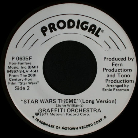 Graffiti Orchestra - Star Wars Theme / Star Wars Theme"(Long Version) side B