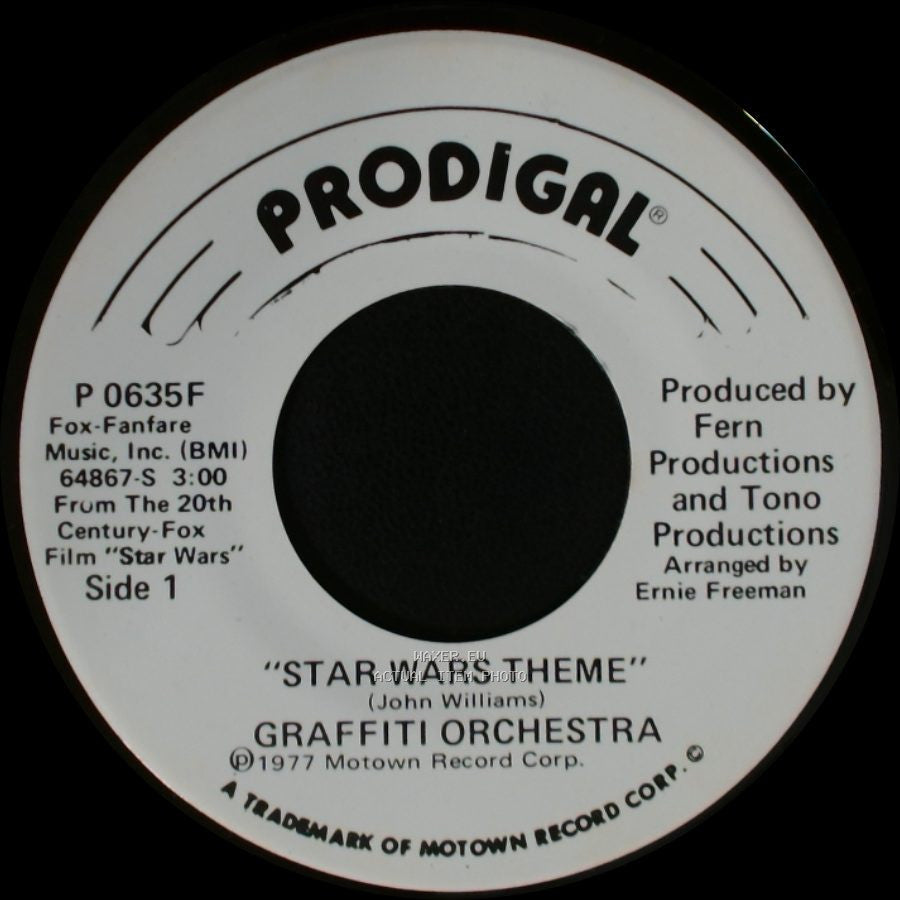 Graffiti Orchestra - Star Wars Theme / Star Wars Theme"(Long Version) side A