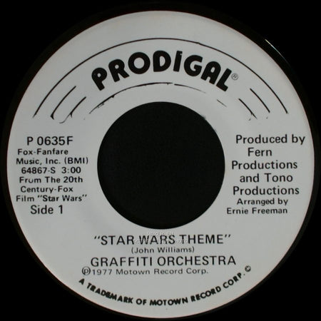Graffiti Orchestra - Star Wars Theme / Star Wars Theme"(Long Version) side A