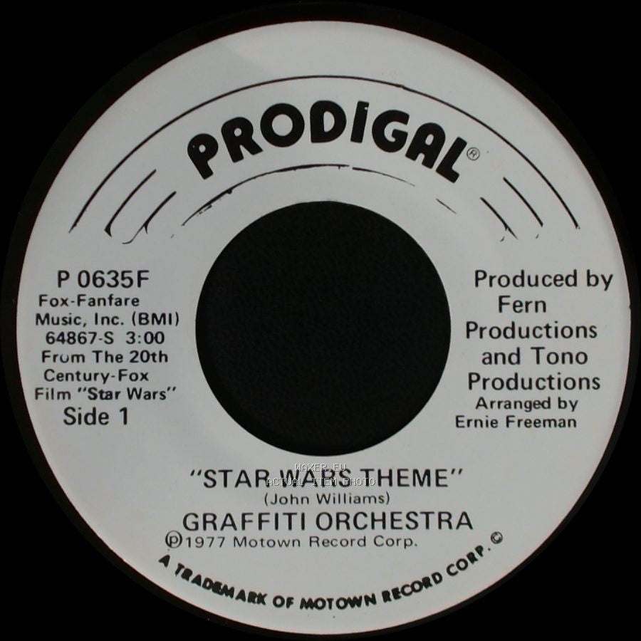 Graffiti Orchestra - Star Wars Theme / Star Wars Theme"(Long Version) side A