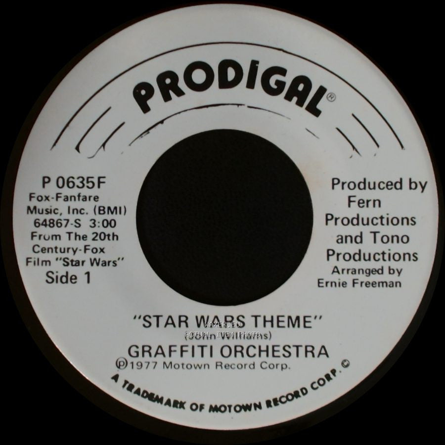 Graffiti Orchestra - Star Wars Theme / Star Wars Theme"(Long Version) side A