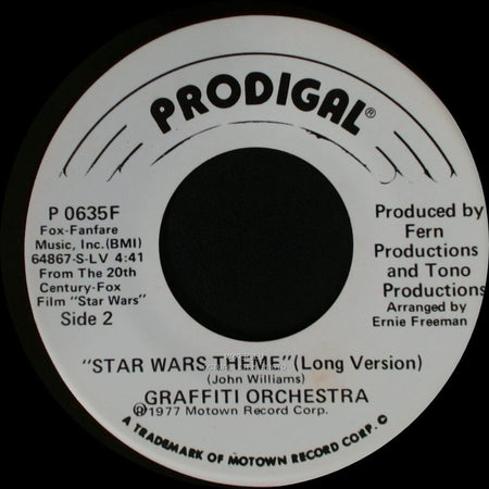 Graffiti Orchestra - Star Wars Theme / Star Wars Theme"(Long Version) side B