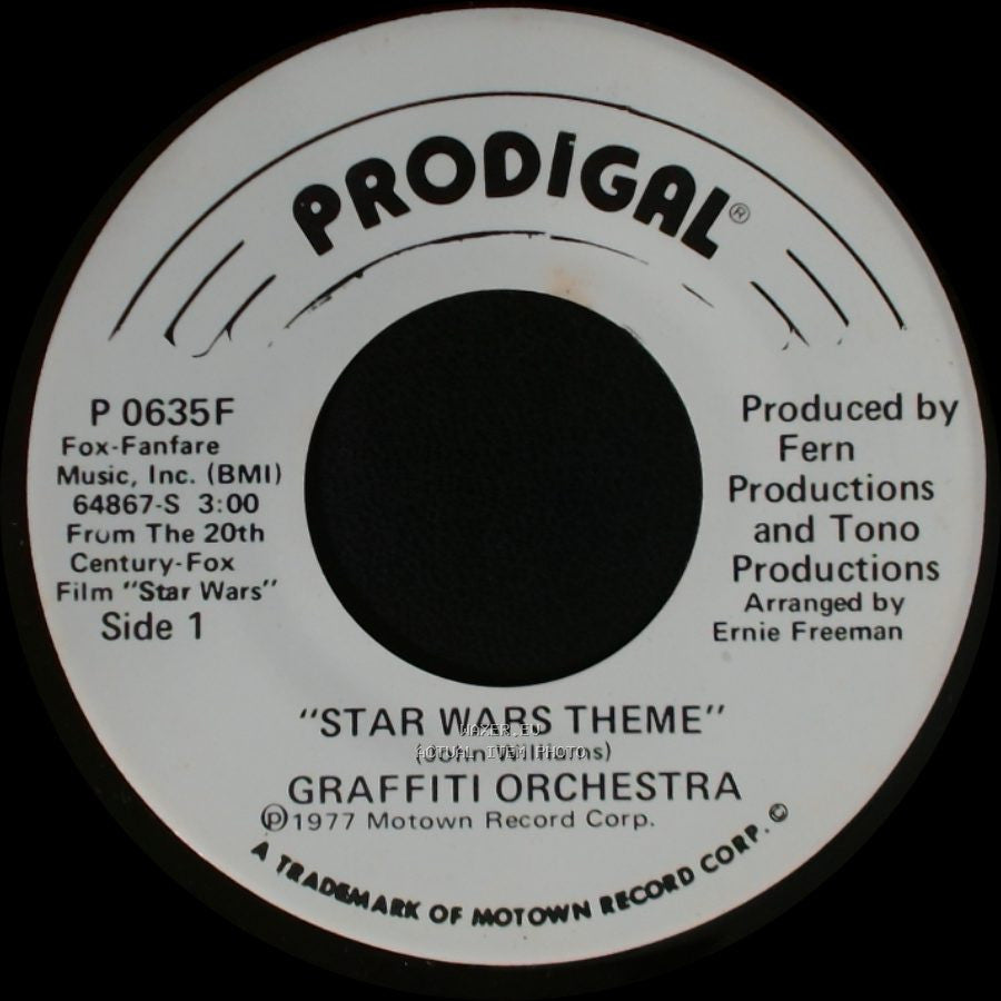 Graffiti Orchestra - Star Wars Theme / Star Wars Theme"(Long Version) side A