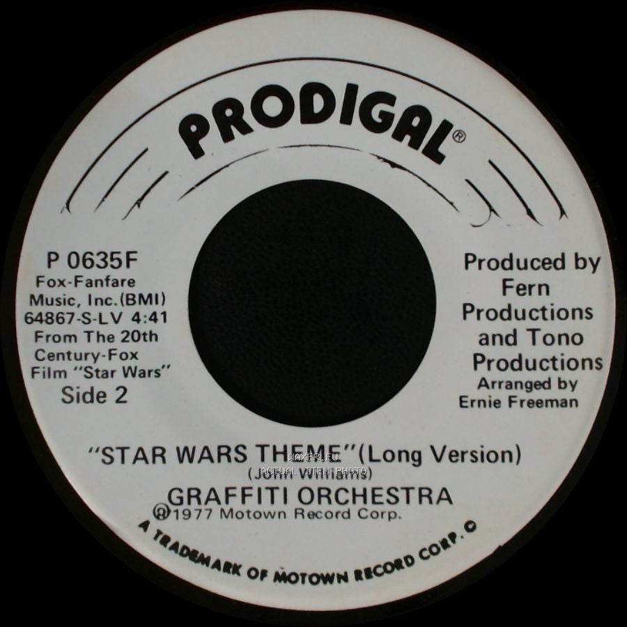 Graffiti Orchestra - Star Wars Theme / Star Wars Theme"(Long Version) side B