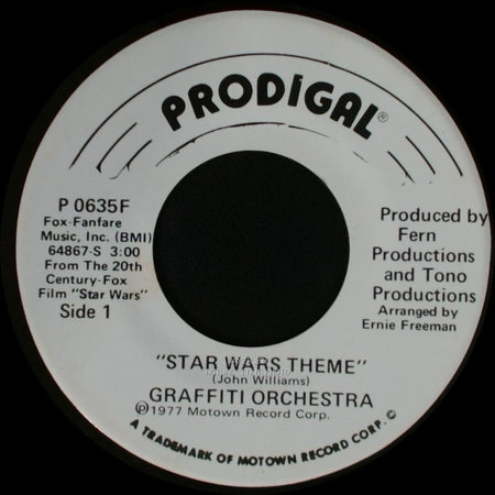 Graffiti Orchestra - Star Wars Theme / Star Wars Theme"(Long Version) side A