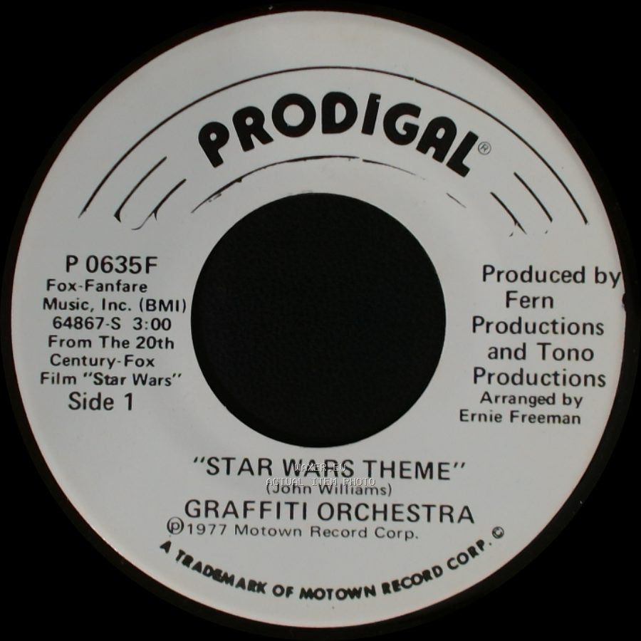 Graffiti Orchestra - Star Wars Theme / Star Wars Theme"(Long Version) side A
