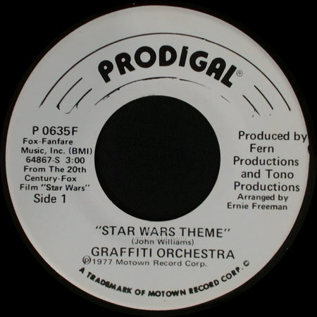 Graffiti Orchestra - Star Wars Theme / Star Wars Theme"(Long Version) side A