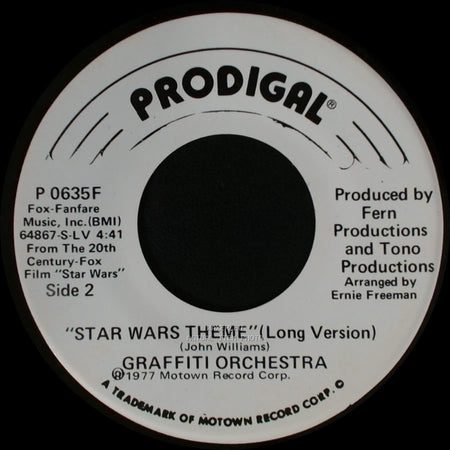 Graffiti Orchestra - Star Wars Theme / Star Wars Theme"(Long Version) side B