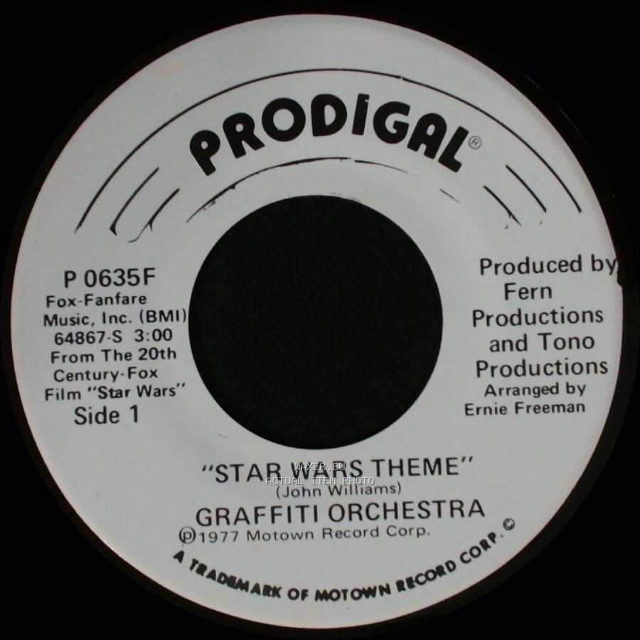 Graffiti Orchestra - Star Wars Theme / Star Wars Theme"(Long Version) side A