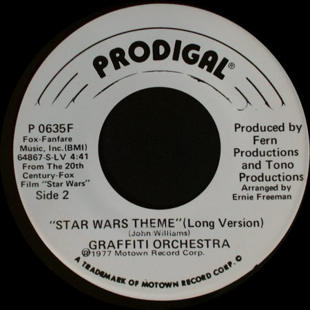 Graffiti Orchestra - Star Wars Theme / Star Wars Theme"(Long Version) side B