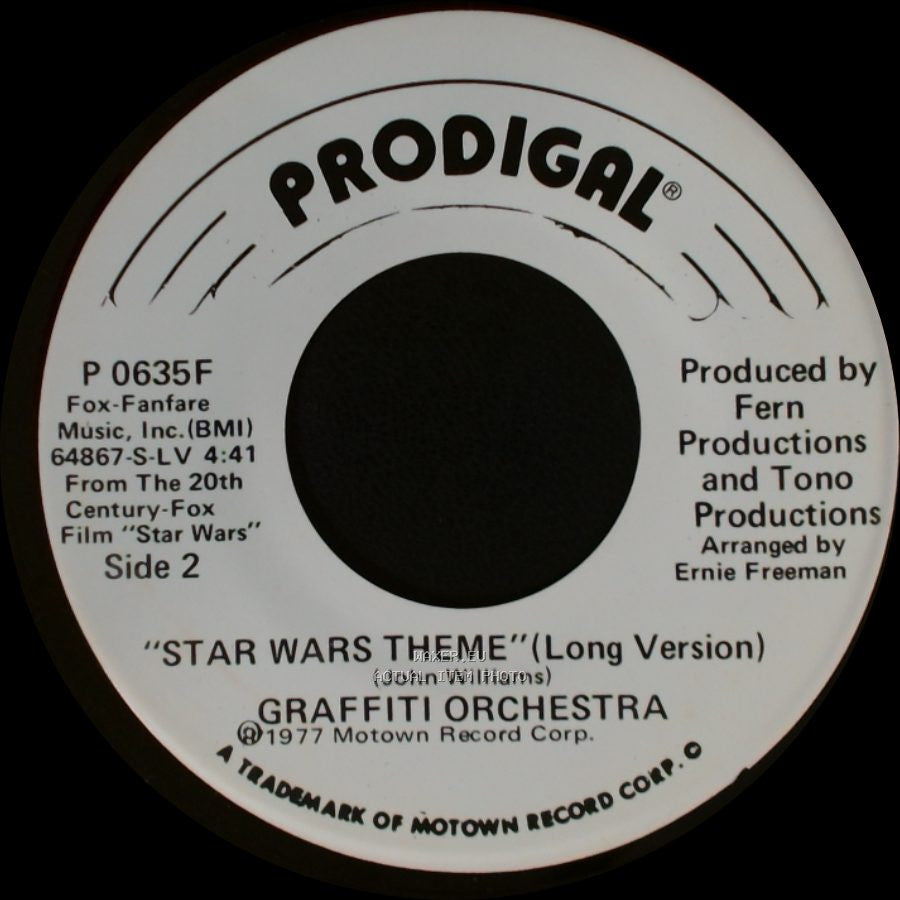 Graffiti Orchestra - Star Wars Theme / Star Wars Theme"(Long Version) side B