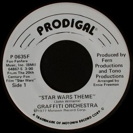 Graffiti Orchestra - Star Wars Theme / Star Wars Theme"(Long Version) side A