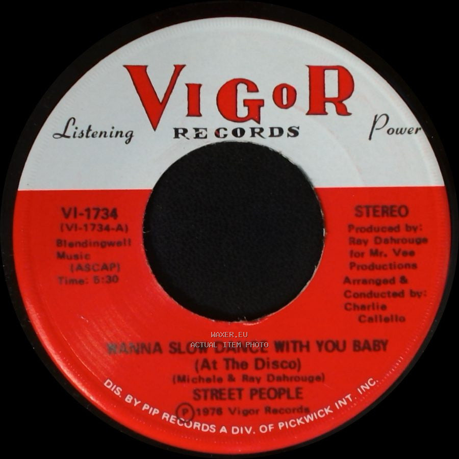 Street People - I Wanna Spend My Whole Life With You / Wanna Slow Dance With You Baby (At The Disco) side B