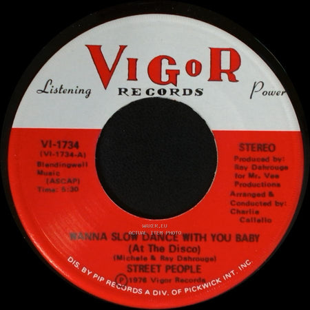 Street People - I Wanna Spend My Whole Life With You / Wanna Slow Dance With You Baby (At The Disco) side B