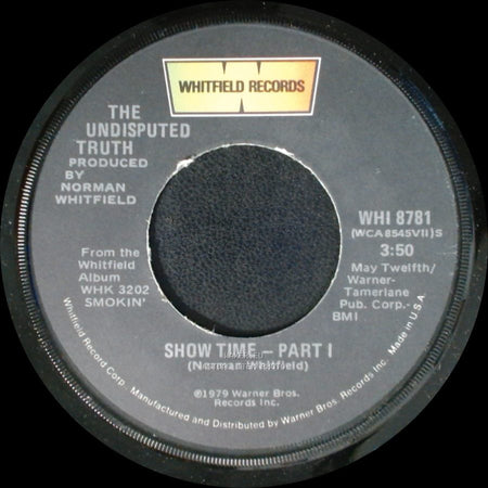 The Undisputed Truth - Show Time - Part Ii / Show Time - Part I side B