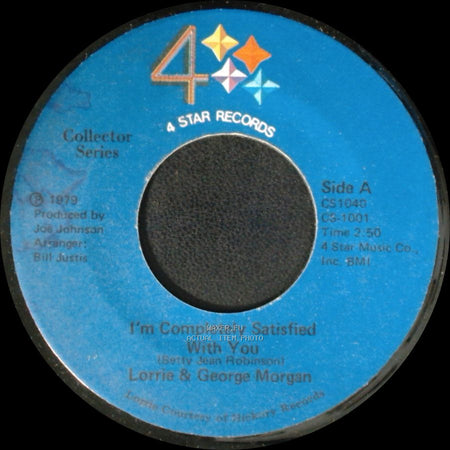 Lorrie & George Morgan - I'm Completely Satisfied With You / From This Moment On side A