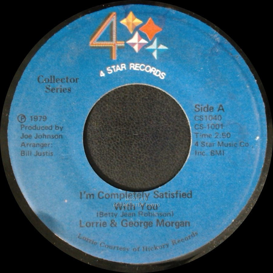 Lorrie & George Morgan - I'm Completely Satisfied With You / From This Moment On side A
