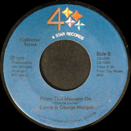 Lorrie & George Morgan - I'm Completely Satisfied With You / From This Moment On side B