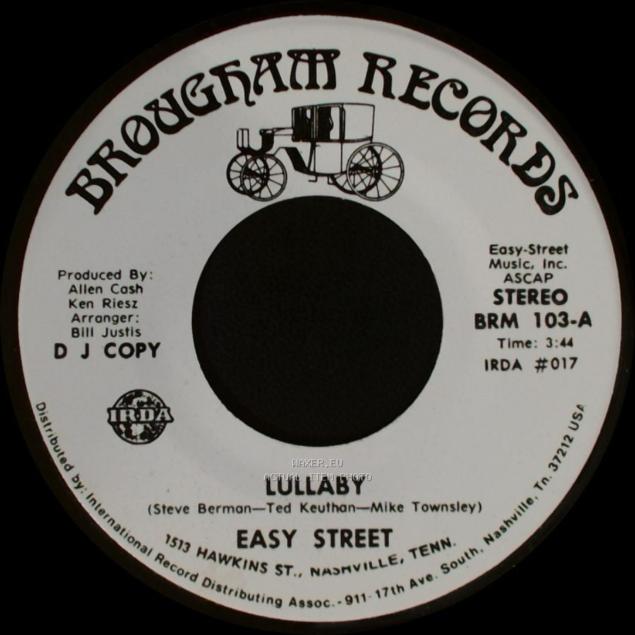 Easy Street - Lullaby / Lullaby side B