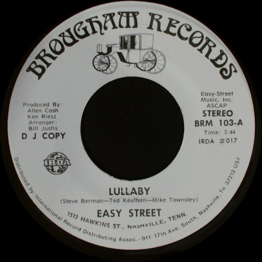 Easy Street - Lullaby / Lullaby side A