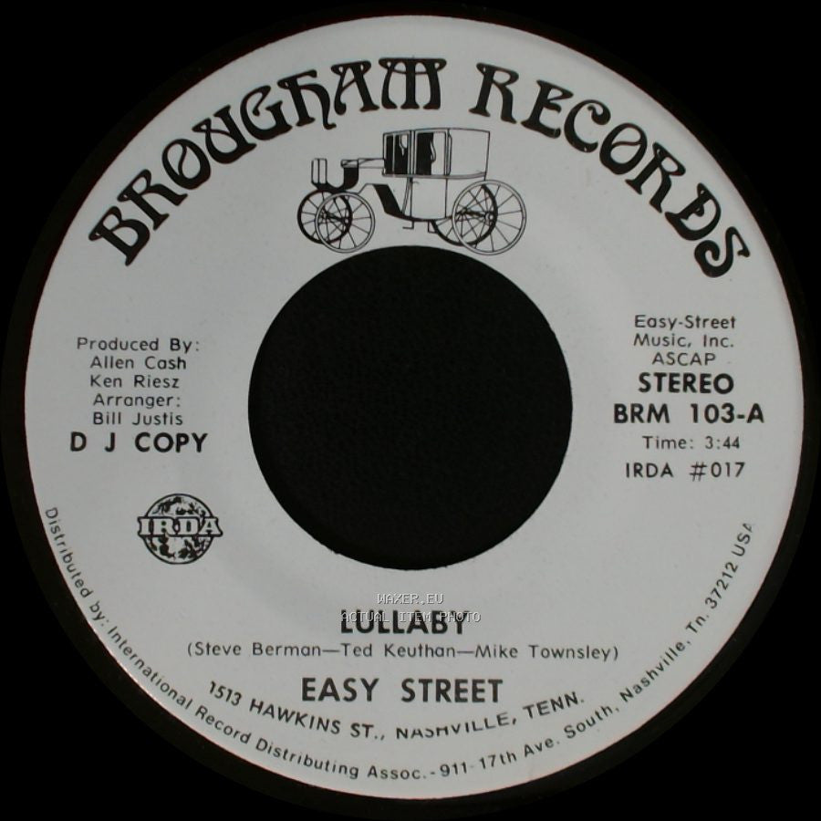 Easy Street - Lullaby / Lullaby side A