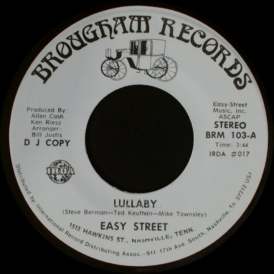 Easy Street - Lullaby / Lullaby side B