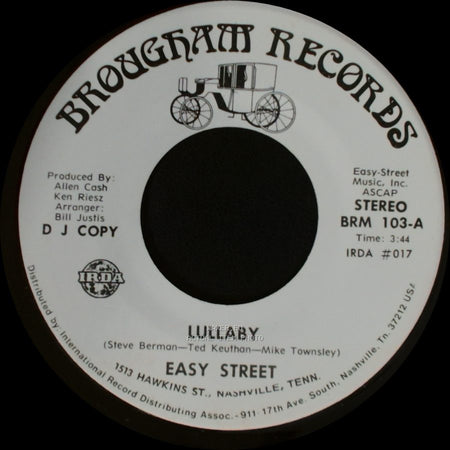 Easy Street - Lullaby / Lullaby side B
