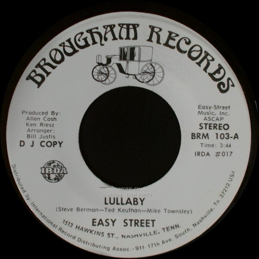 Easy Street - Lullaby / Lullaby side A