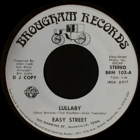 Easy Street - Lullaby / Lullaby side B