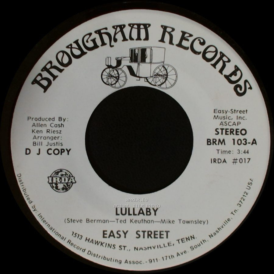 Easy Street - Lullaby / Lullaby side B
