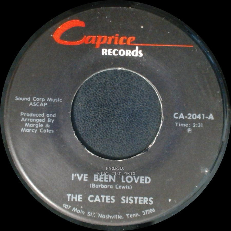 The Cates Sisters - Faded Love / I've Been Loved side B