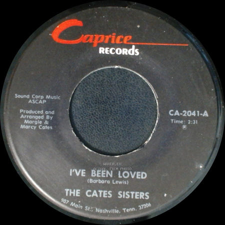 The Cates Sisters - Faded Love / I've Been Loved side B