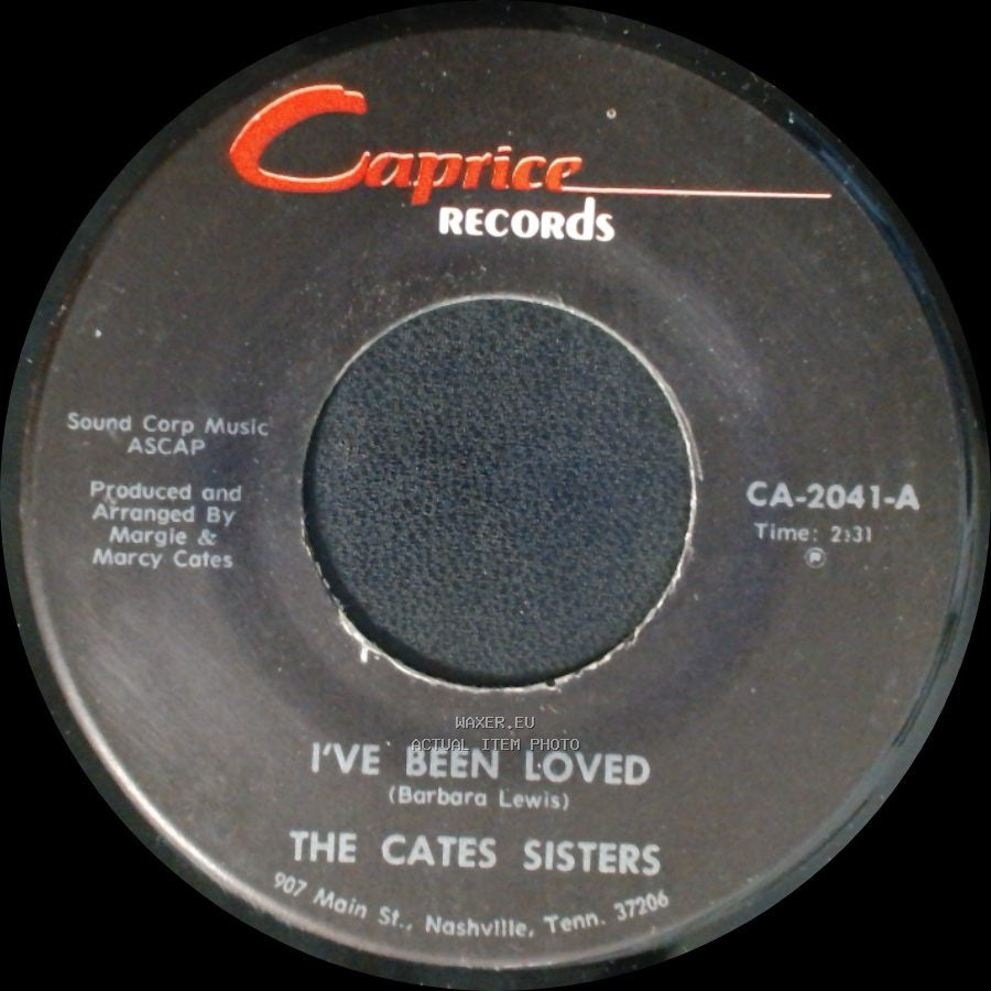 The Cates Sisters - Faded Love / I've Been Loved side A