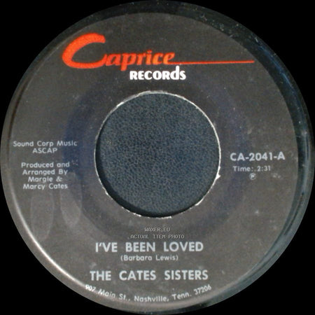 The Cates Sisters - Faded Love / I've Been Loved side B