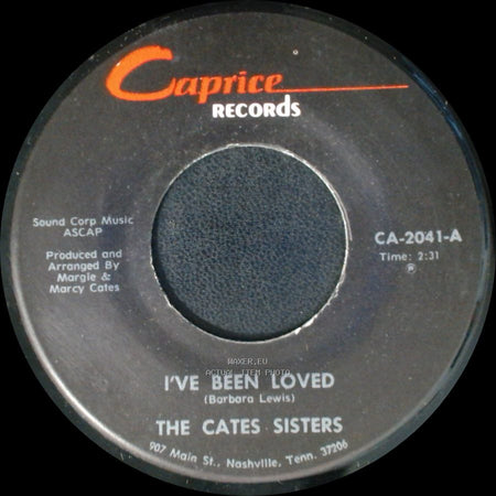 The Cates Sisters - Faded Love / I've Been Loved side B