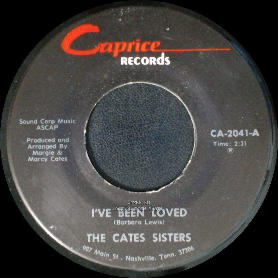 The Cates Sisters - Faded Love / I've Been Loved side A