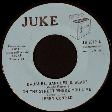 Jerry Conrad - Baubles, Bangles, & Beads / On The Street Where You Live / Tenderly side A